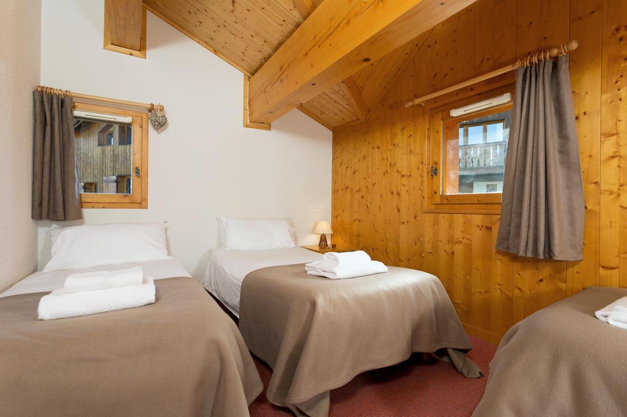 Madame Vacances Les Chalets Du Praz Ла-Плань Экстерьер фото